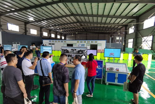 經(jīng)銷商伙伴實地參觀和緒科技智能網(wǎng)聯(lián) 新能源汽車研發(fā)設(shè)備并交流